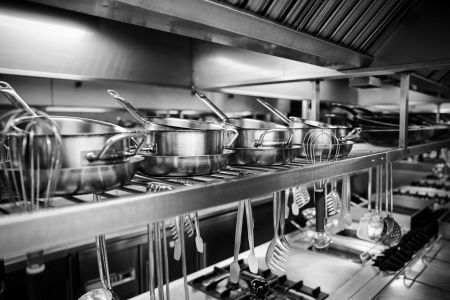 pots and pans supplied to commercial kitchens